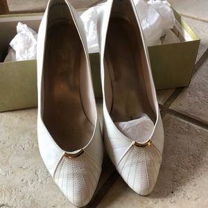 Selby White 2” Heel in Original Packaging